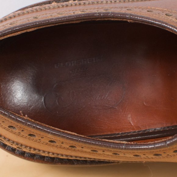 VTG Florsheim Imperial McHale 🇨🇦 9D Longwing 93602 Nailed Heel Double Sole - Picture 5 of 9